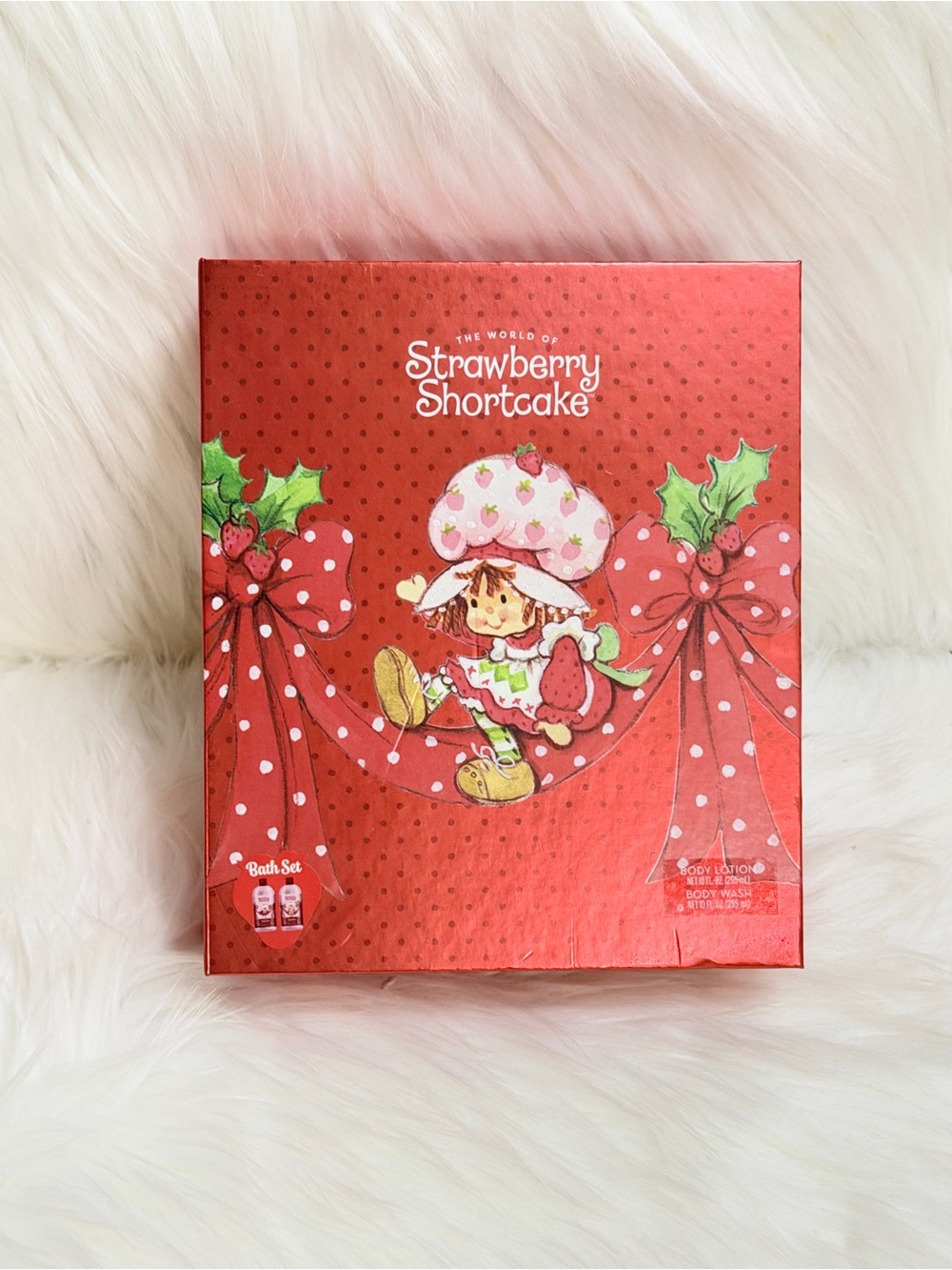 Strawberry Shortcake Bath Set